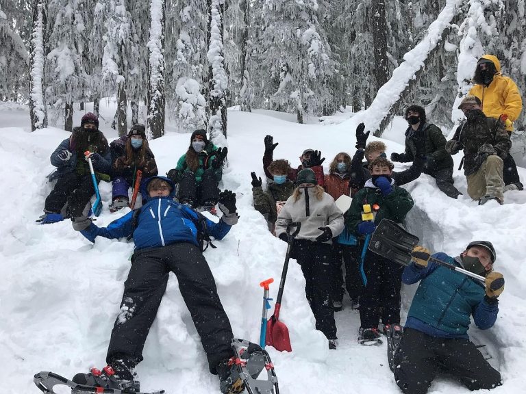 Confluence Project Students Dig into Snow Science