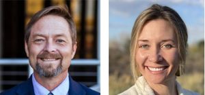 Dr Earles and Dr Collar, seminar speakers