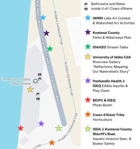 Love Our Lake Event Map